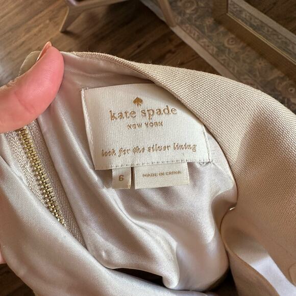 Kate Spade Maya Wool Colorblock Shift Dress - Picture 6 of 9